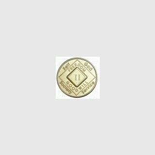Medaille, Bronze 2 Jahre