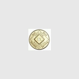 Medaille, Bronze 9 Jahre